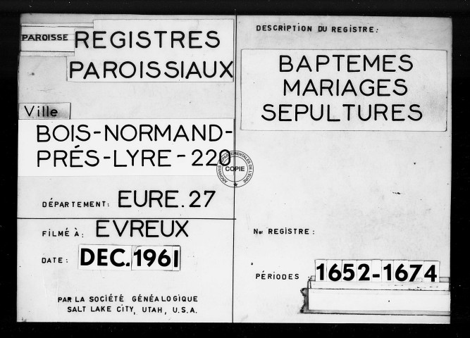 BMS (1652-1760)