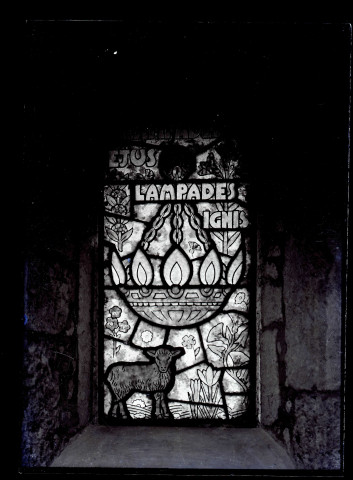 Verrière de Décorchemont François (peintre-verrier)