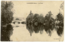 Garennes-sur-Eure. Le Pont.