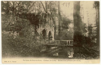 Croisy-sur-Eure. Château de Croisy-Ruine d'un prétoire (XIe siècle).