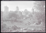 Tours des remparts de Fougères (Ille-et-Vilaine).