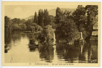 Vernon-Ville. Un joli coin sur la Seine.