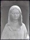 Sainte femme dite Jeanne de Saint-Martin, statue provenant de l'hôpital Saint-Jean-Baptiste d'Écouis, avant 1311 ou 1311-1313, aujourd'hui à l'église Notre-Dame d'Écouis (Eure).