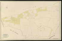 Grandcamp. Section C _ de la Boulaye _ 1ère de 2 feuilles _ Echelle de 1 à 2500