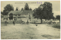 Houville-en-Vexin. Ferme de M. Mercier.