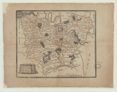 Carte du département de l'Eure d'après l'ordre de Mr Rolland de Chambaudoin préfet