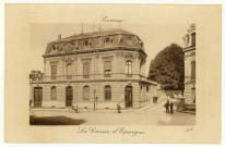 Evreux-Ville. La Caisse d'Epargne.