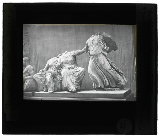 British Museum de Londres (Angleterre), fronton est du Parthénon à Athènes (Grèce).