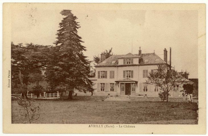 Avrilly. Le Château.