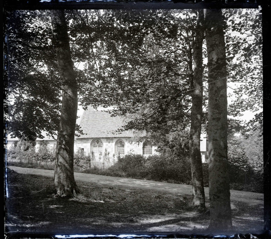 Ruines et vestiges de l'abbaye de Jumièges (Seine-Maritime).
