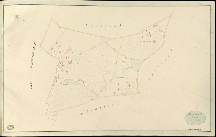 Favril (Le). Section C _ du Marais _ 1re de 2 Feuilles