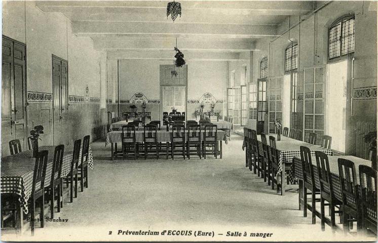Ecouis. Préventorium d'Ecouis (Eure). - Salle à manger.