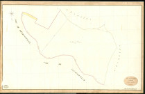Tourneville. Section A _ des Roches _ 1re de 4 Feuilles