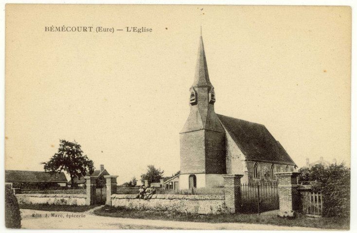 Bémécourt. L'Eglise.