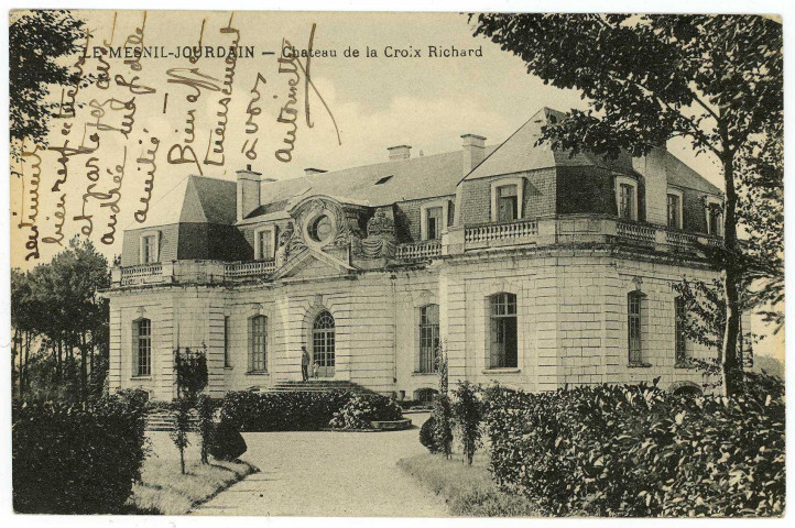 Mesnil-Jourdain (Le). Château de la Croix Richard.