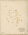 Trinité-de-Thouberville (La). Tableau d'assemblage _ du Plan Parcellaire de la Commune de la Trinité-de-Thouberville _ Canton de Routot - Pontaudemer - Eure. _ Terminé sur le Terrain en 1826 , sous l'administration de M.Le Vicomte Raymond Delaitre, Préfet _ Testu, Maire _ sous la Direction de M.Hurtrelle, Directeur des Contributions directes _ M. Hautier, Géomètre en Chef. _ Par M. Charpentier, Géomètre de 1re classe.