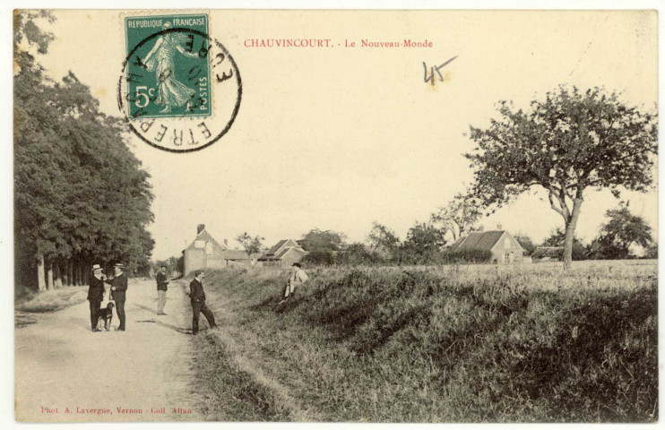 Chauvincourt. Le Nouveau Monde.