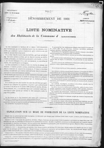 HAYE_SAINT_SYLVESTRE(LA) 1931