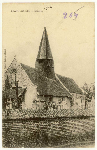 Franqueville. L'Eglise.