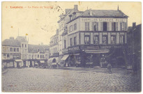 Louviers-Ville. La Place du Marché.