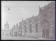 Beffroi et église de Rue (Somme, France)