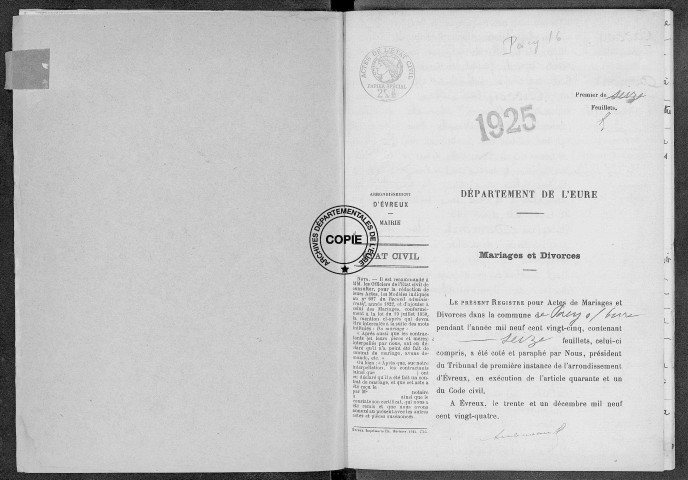 M et PM (1925)