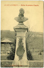 Andelys (Les). Statue du peintre Chaplin.