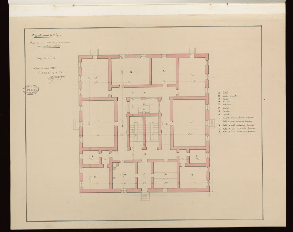 Evreux _" Projet de Maison d'arrêt des arrondissements avec le système collectif".