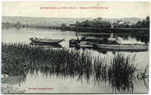 Notre-Dame-de-l'Isle. Restes de l'ancien barrage.