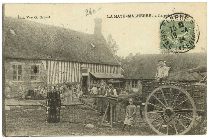Haye-Malherbe (La). La poterie Lécalie.