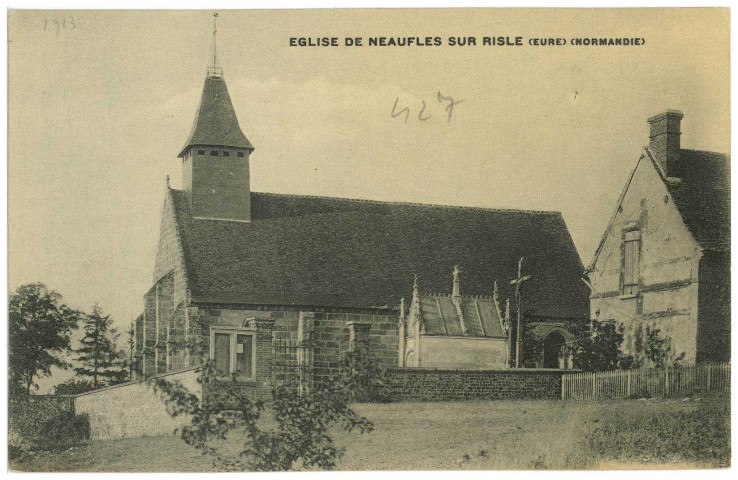 Neaufles-sur-Risle. Eglise de Neaufles sur Risle.