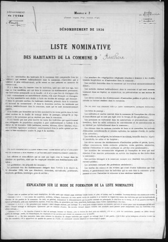 AUTHOU 1936