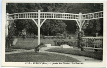 Evreux-Ville. Jardin des Plantes - La Roseraie.