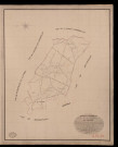 Lande (La). Tableau d'assemblage _ du Plan Parcellaire de la Commune de La Lande _ Canton de Beuzeville - Pontaudemer - Eure. _ Terminé sur le terrain le 31 décembre 1833, sous l'administration de M. A Passy, Préfet _ M. Monnier, maire _ en sous la Direction de M. Marel, Directeur des Contributions directes. _ M. Le Fébure, Géomètre en Chef. _ Par M. Canu, Géomètre de 1re classe.