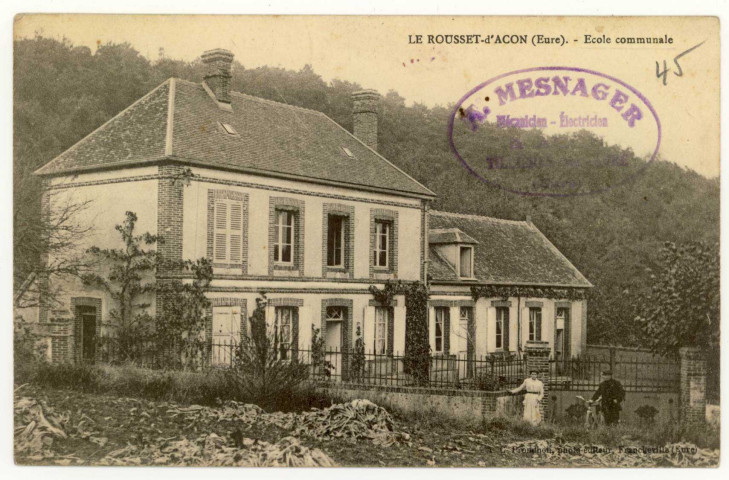 Acon. Ecole communale.