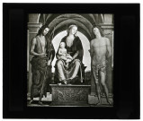 Musée de Florence (Italie), tableau de Vannucci « la Vierge, Saint-Jean-Baptiste et Saint-Sébastien ».