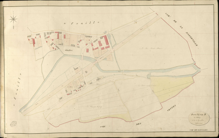 Glisolles. Section B _ de Lisolles _ 3e de 5 Feuilles