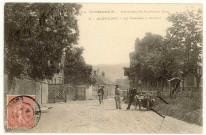 Acquigny. Le passage à niveau.