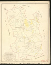 Saint-Aubin-du-Thenney. Tableau d'assemblage du Plan Parcellaire de la Commune de Saint-Aubin-du-Thenney. _ Canton de Broglie - Bernay - Eure. _ Terminé sur le terrain le 9 Février 1831, sous l'administration de M. Passy, Préfet - M. Gueroult, Maire et sous la direction de M. Marel, Directeur des Contributions directes. _ M. Le Fébure, Géomètre en Chef. _ Par M. Canu, Géomètre de 1re classe