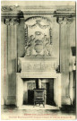 Amfreville-sous-les-Monts. Cheminée Renaissance (XVIe siècle) du Château de la Ferme de Senneville.