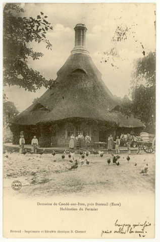 Condé-sur-Iton. Habitation du Fermier.