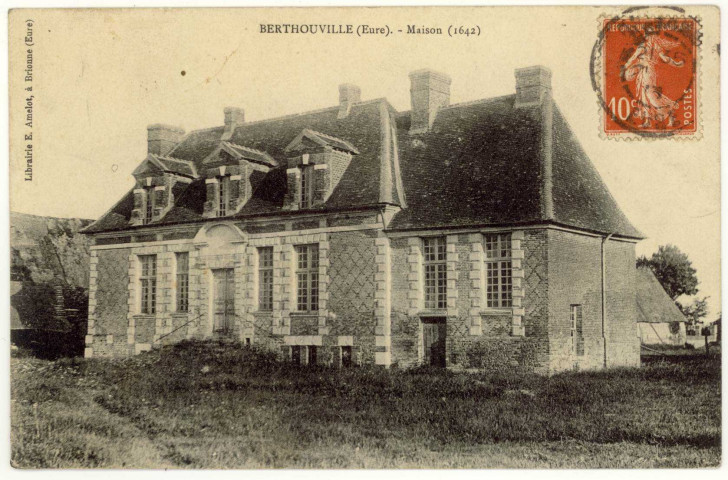 Berthouville. Maison (1642).