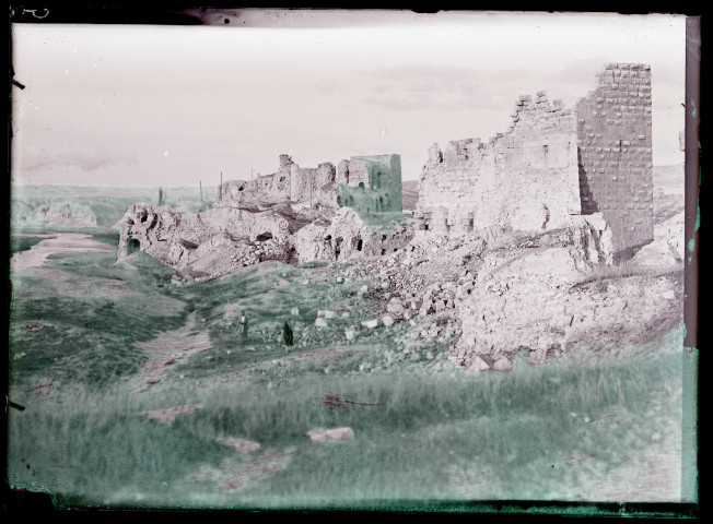 Intérieur de la forteresse de Biredjik (Turquie).