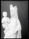 Statue de Vierge à l'enfant de l'église de Noyers (Eure).
