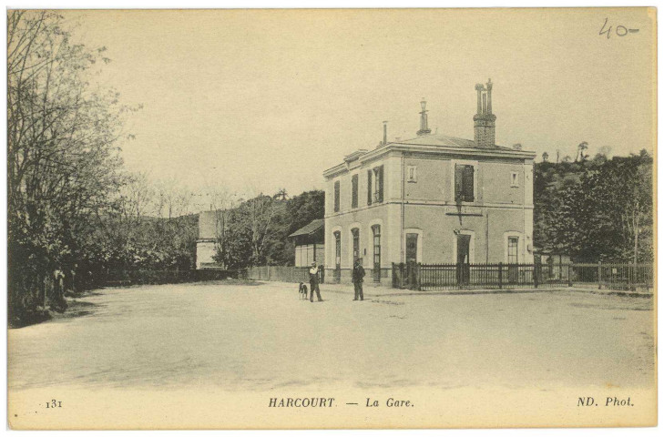 Harcourt. La Gare.