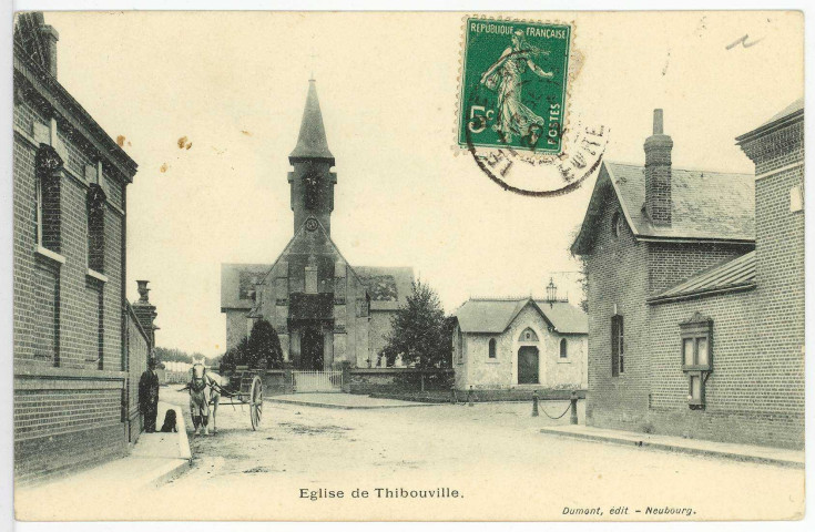 Thibouville. Eglise de Thibouville.