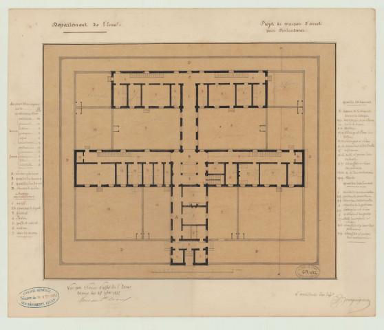 Pont-Audemer _"Projet de maison d'arrêt pour Pont-Audemer".