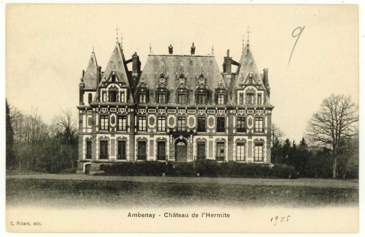 Ambenay. Château de l'Hermite.