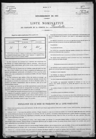 PANLATTE 1911