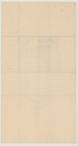 Andé - "Plan de la grande isle du moulin d'Andé". *